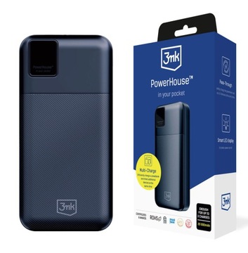 3mk Powerbank PowerHouse 20000 mAh Multi Charge QC+PD Pass-Through