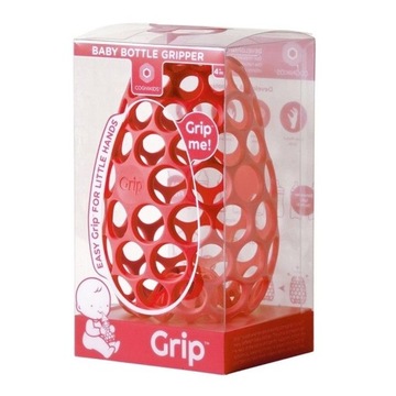 CogniKids Grip osłonka uchwyt kognitywny do butelki ROSE