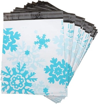 Обертки из фольги декоративной, цветные, курьерские, с печатью, 100 шт.