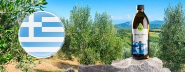 Греческое оливковое масло холодного отжима Olini 1л.