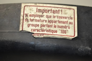 Mercedes W126 S Крышка туннеля вентилятора радиатора