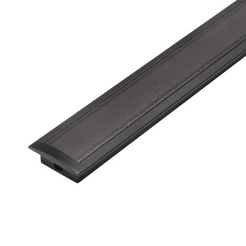 СВЕТОДИОДНЫЙ ПРОФИЛЬ ДЛЯ ЧЕРНОЙ ПОЛОСКИ + ЛАМПЫ 2М