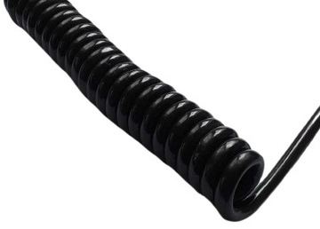 КАБЕЛЬ 7-ЖИЛЬНЫЙ СПИРАЛЬНЫЙ КАБЕЛЬ 1,8-2 м УДЛИНИТЕЛЬ 12 В - 24 В