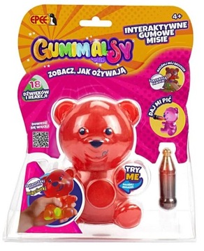 GUMIMALSY INTERAKTYWNY GUMOWY MIŚ MISIE GUMISIE