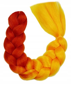 Синтетические волосы, Косы омбре, ЦВЕТНЫЕ косы с наращиванием.