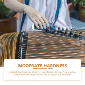 8 ШТ. Рог ДЛЯ ВЗРОСЛЫХ ПРАКТИКИ ИСКУССТВЕННЫХ НОГТЕЙ GUZHENG NAIL