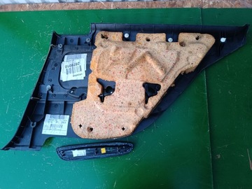 БОКОВАЯ ДВЕРЬ ЗАДНЯЯ ЛЕВАЯ ЧЕРНАЯ КОЖА BMW E46 КУПЕ КАБРИО РАДОМ