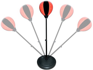 БОКСЕРСКИЙ НАБОР бокс детский СТОЯЩАЯ ГРУША НА ПРУЖИНЕ ПЕРЧАТКИ ДОСТУП