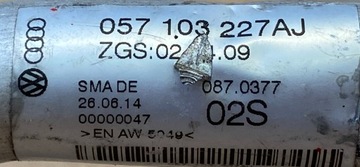 057103227AJ TRUBKA ODVZDUŠŇOVAT AUDI Q7 4.2 TDI