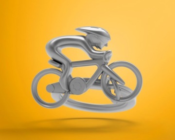 Брелок велосипедный, брелок с велосипедом, подарок велосипедисту.