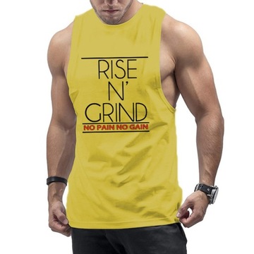 Summer Gym Clothing Mens Workout Sleeveless Shirt