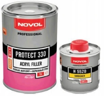 Novol Protect 330 z utw. Podkład akrylowy. Biały 1 L
