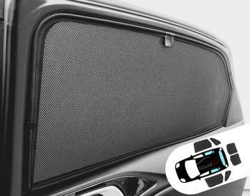 Zasłonki osłony przeciwsłoneczne do VW Volkswagen Tiguan Allspace (od 2017)