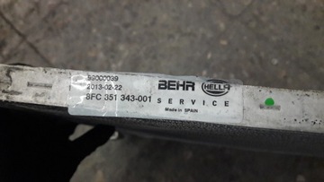 8FC351343-001 CHLADIČ KLIMATIZACE MERCEDES W639