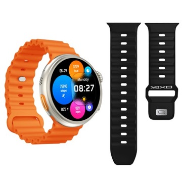Smartwatch YAXO Oxnard srebrny Lumen Orange