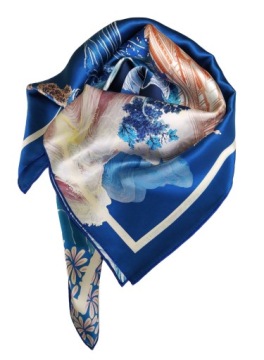 100% шелковый бренд шарф шарф