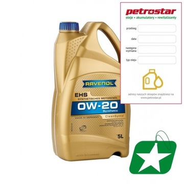 RAVENOL EHS 0W20 5L