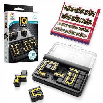 Smart Games IQ Circuit PL Gra Logiczna 120 Zadań Łamigłówka 8+