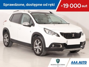 Peugeot 2008 I SUV Facelifting 1.6 BlueHDi 120KM 2016 Peugeot 2008 1.6 BlueHDi, Skóra, Navi, Klima