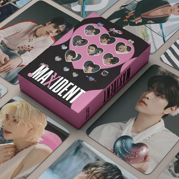 55 шт. ПОСТЕРЫ С ИДОЛАМИ НАБОР ФОТОГРАФИЙ ЛОМО KPOP STRAY KIDS MAXIDENT