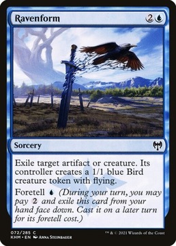 Karta Magic: The Gathering Ravenform KHM