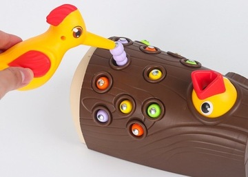 ИГРА НА МАГНИТНЫЙ ДЕРЕВ И ЧЕРВЯКИ