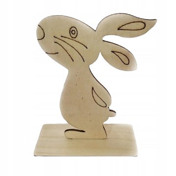 OZDOBA FIGURKA ŚWIĄTECZNA WIELKANOC ZAJĄC DEKOR model 5