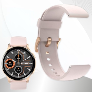 SMARTWATCH ЖЕНСКИЕ ЧАСЫ ПОЛЬСКОЕ МЕНЮ СПОРТИВНЫЙ ЗВОНОК ЧСС SMART WATCH PL