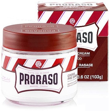 PRORASO - Krem przed goleniem linia czerwona 100ml