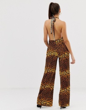 Asos Design uex ANIMAL KOMBINEZON PRINT XXS