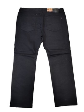 19XL DUŻE SPODNIE CHINO* CZARNE STRECZ PAS 168CM