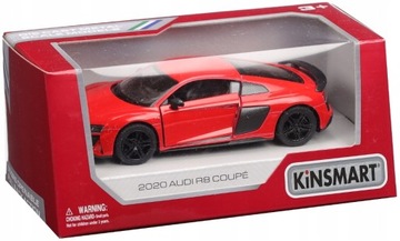 АВТО AUDI R8 2020 КУПЕ 1:36 МЕТАЛЛИЧЕСКАЯ МОДЕЛЬ АВТОМОБИЛЯ