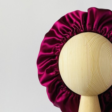 Шелковая шапка для волос Plopping OMO Фуксия