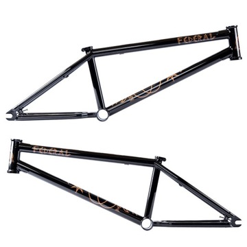Рама Federal Perrin ICS2 BMX — черная, 20,7 дюйма