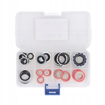 НАБОР УПЛОТНИТЕЛЬНЫХ КОЛЬЦЕВ СИСТЕМЫ КОНДИЦИОНИРОВАНИЯ ВОЗДУХА, 40 ШТ. УПЛОТНИТЕЛЬНОЕ КОЛЬЦО ПРОКЛАДКИ СИСТЕМЫ КОНДИЦИОНЕРА