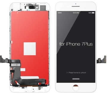 WYŚWIETLACZ DOTYK EKRAN DO IPHONE 7 PLUS BIAŁY