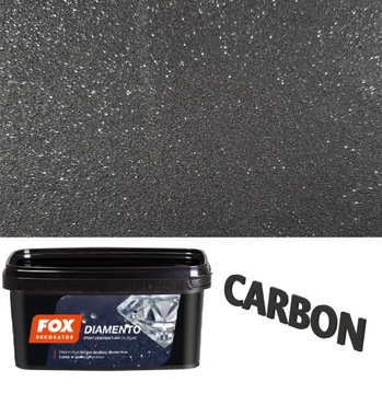 Farba strukturalna FOX DIAMENTO CARBON 1L