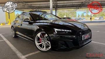 Audi A5 F5 2023 Audi S5 Sportback Black Edition max wersja radary full ledy kamery bezwypa