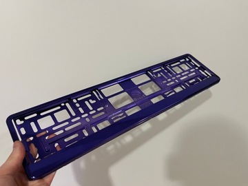 РАМКА ДЛЯ НОМЕРНОГО ЗНАКА ПО СВОЕЙ ИНСТРУКЦИИ