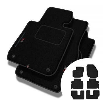 Velurové koberce Performance pro Ford Galaxy II 2006-2015