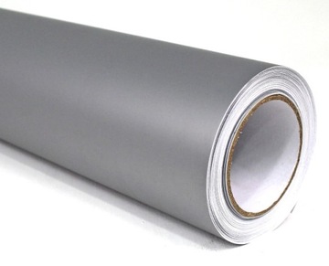 ФОЛЬГА СЕРЕБРЯНАЯ ШПОН МАТОВАЯ СЕРЕБРЯНАЯ 50x152см