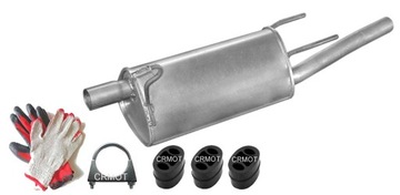 OPEL CORSA C 1.7 D 1.3 D 54-48-55-74kW TŁUMIK KOŃCOWY