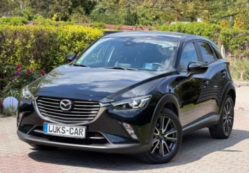 Mazda CX-3 Crossover 2.0 SKY-G 120KM 2017 Mazda CX-3 2,0 120KM FULL LED Navi Key-Less Skora Bezwypadkowy Serwisowany, zdjęcie 1