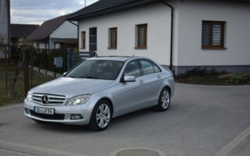 Mercedes Klasa C W204 Limuzyna 1.8 180 K 156KM 2008 Mercedes-Benz Klasa C 1.8B Kompresor 100 TYS KM Super Stan Sprowadzony Opl