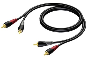 Procab CLA800/0.5 kabel 2xRCA - 2xRCA 0,5m