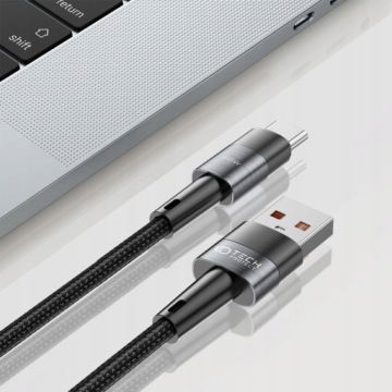 Кабель Tech-Protect USB-A/USB-C 66Вт 6А 25 см