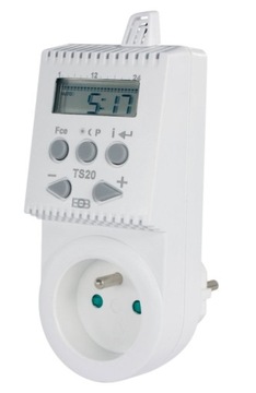 TERMOSTAT REGULATOR TEMPERATURY DO GNIAZDKA TS20
