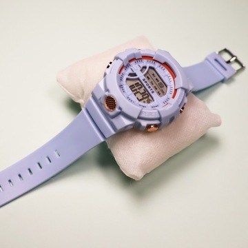 Elektroniczny zegarek dla dzieci, modny, wielofunkcyjny zegarek sportowy