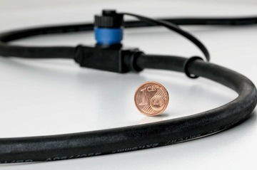 Разветвитель Plug & Shine 1 вход-3 выхода IP68, черный пластик