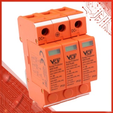 ОГРАНИЧИТЕЛЬ ПЕРЕНАПРЯЖЕНИЯ C 3P DC 1000В ФОТОЭЛЕКТРИЧЕСКИЙ